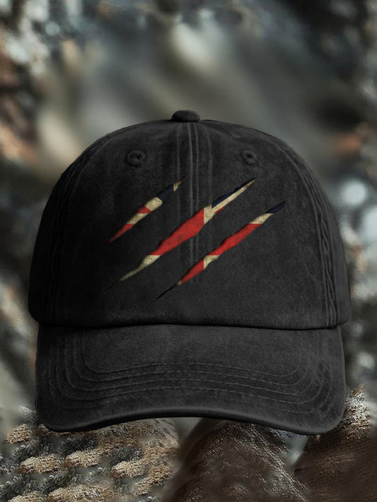 Unisex UK Flg Pride Print Hat trupatriotic