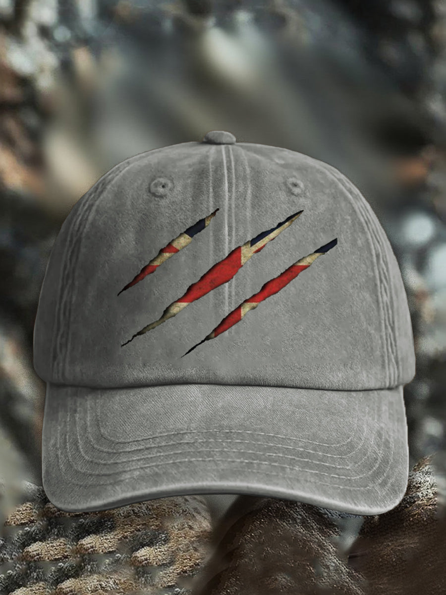 Unisex UK Flg Pride Print Hat trupatriotic