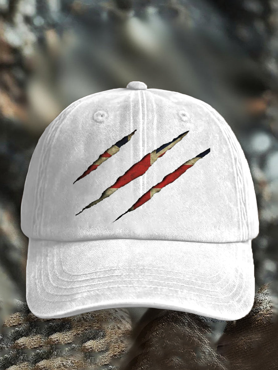 Unisex UK Flg Pride Print Hat trupatriotic