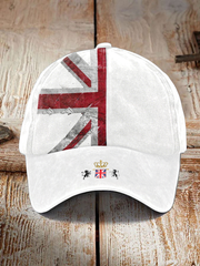 Unisex UK Flag Print Hat trupatriotic