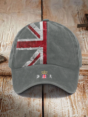 Unisex UK Flag Print Hat trupatriotic