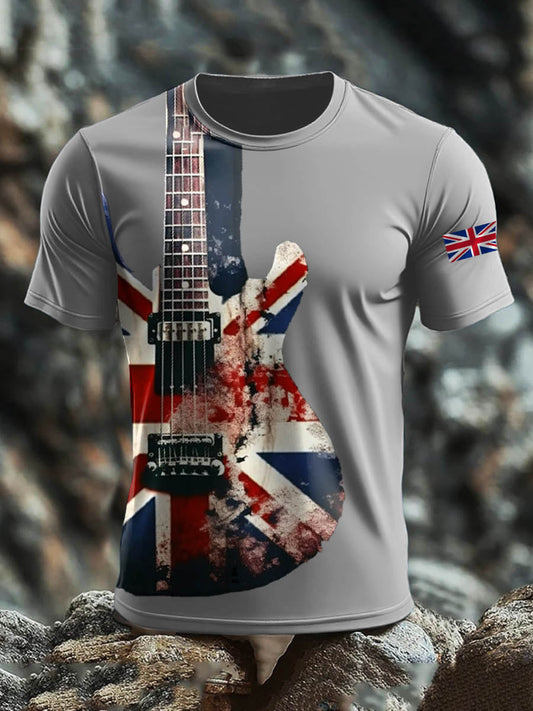 Men's  British short sleeves t-shirt trupatriotic