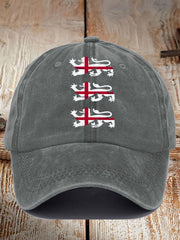 Unisex UK England Football Lover Champion Printed Hat trupatriotic