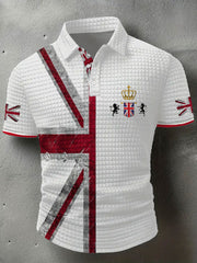 Men's UK Flag Printed Casual Tops trupatriotic