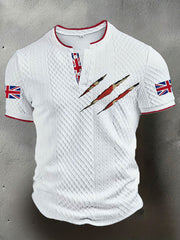 Men's UK Flag Casual Tops trupatriotic