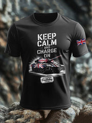 Men's  British short sleeves t-shirt trupatriotic