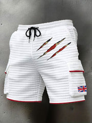 Men's UK Flag Printed Shorts trupatriotic