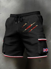 Men's UK Flag Printed Shorts trupatriotic