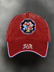 Unisex UK Flag United We Stand Printed Hat trupatriotic