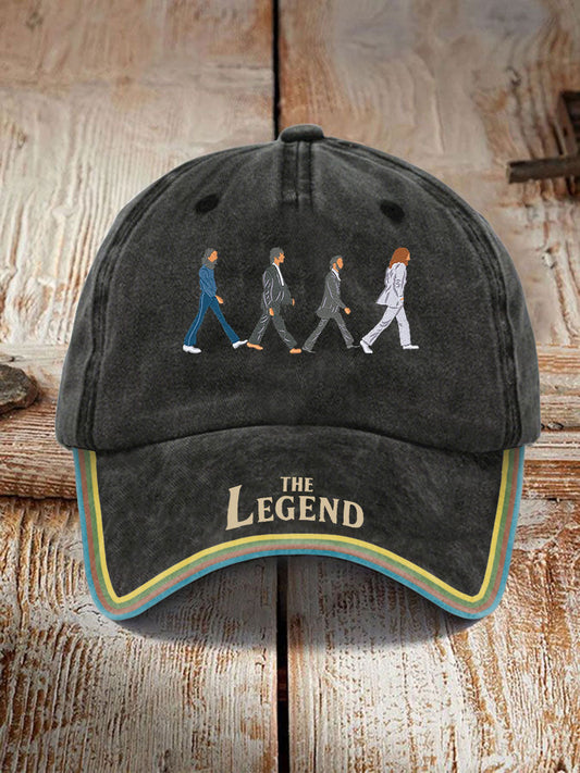 Unisex Music Lover Hippies Printed Hat trupatriotic