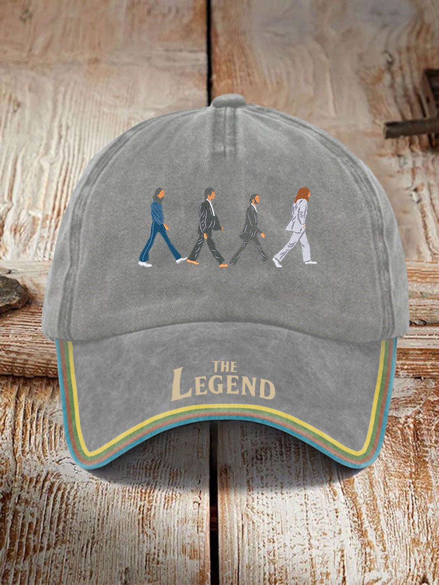 Unisex Music Lover Hippies Printed Hat trupatriotic