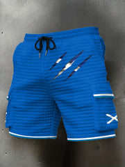 Men's Scotland Flag Proud The Brave Printed Shorts trupatriotic