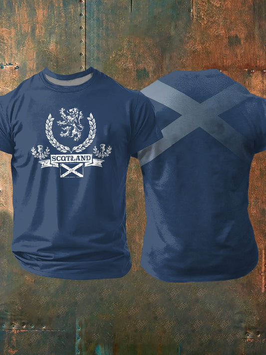Men's Scotland short sleeves t-shirt trupatriotic