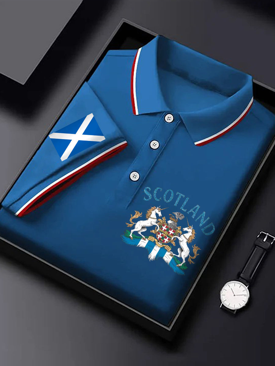 Men's Scottish Unicorn short sleeve shirt trupatriotic
