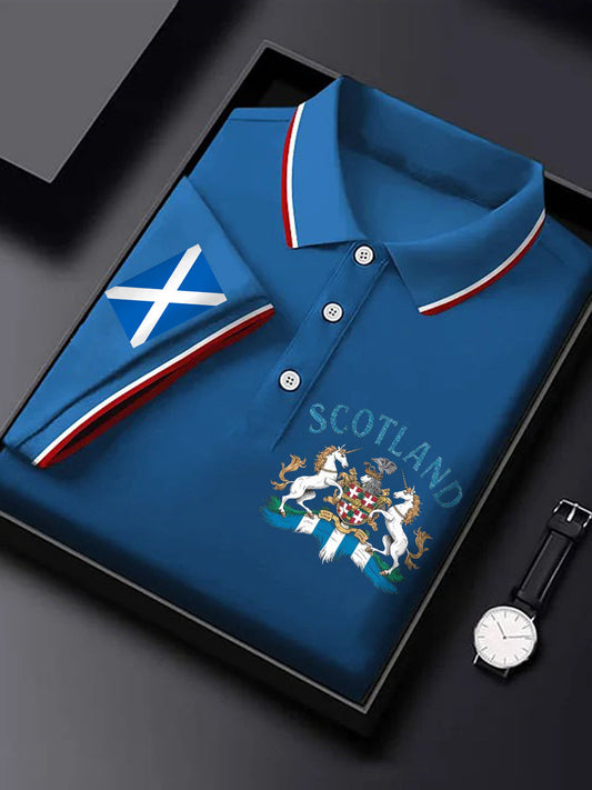 Men's Scottish Unicorn short sleeve shirt trupatriotic