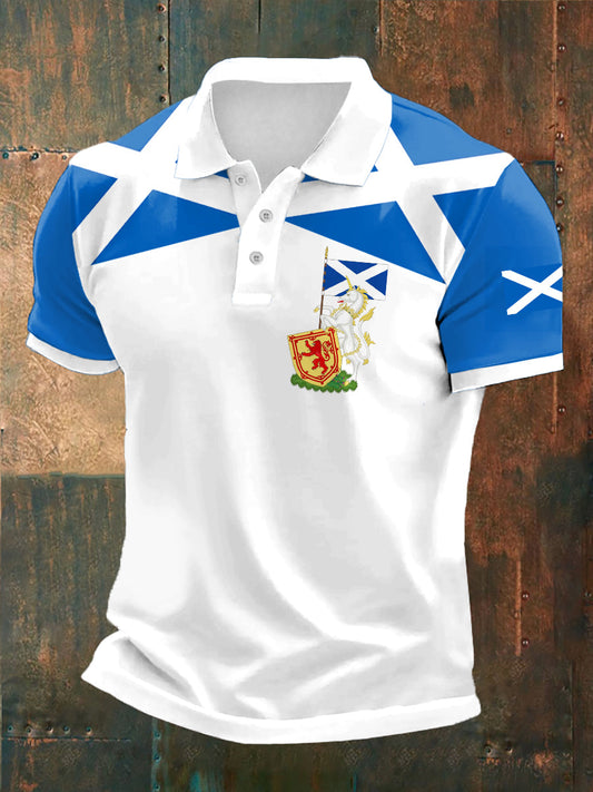Men's Scottish Unicorn short sleeve shirt trupatriotic