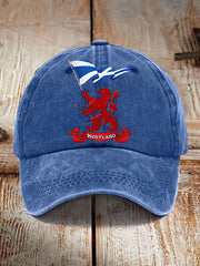 Unisex  Scotland Flag Proud The Brave Printed Hat trupatriotic