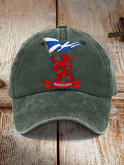 Unisex  Scotland Flag Proud The Brave Printed Hat trupatriotic