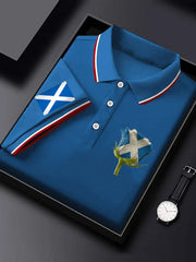 Men's Scottish Rose short sleeve shirt trupatriotic