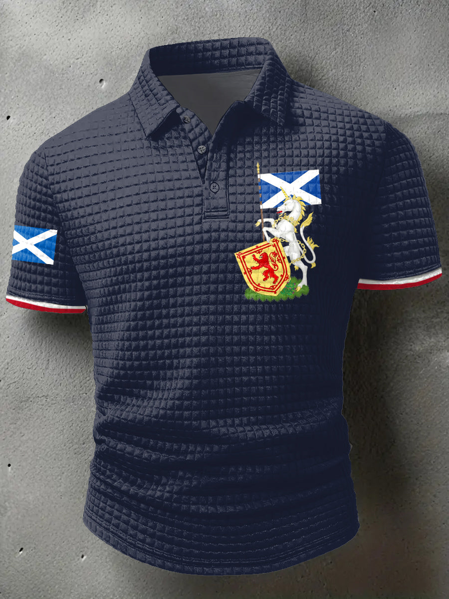 Men's Scottish Unicorn short sleeve shirt trupatriotic