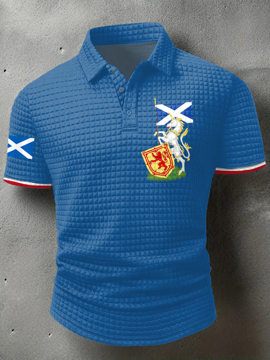 Men's Scottish Unicorn short sleeve shirt trupatriotic