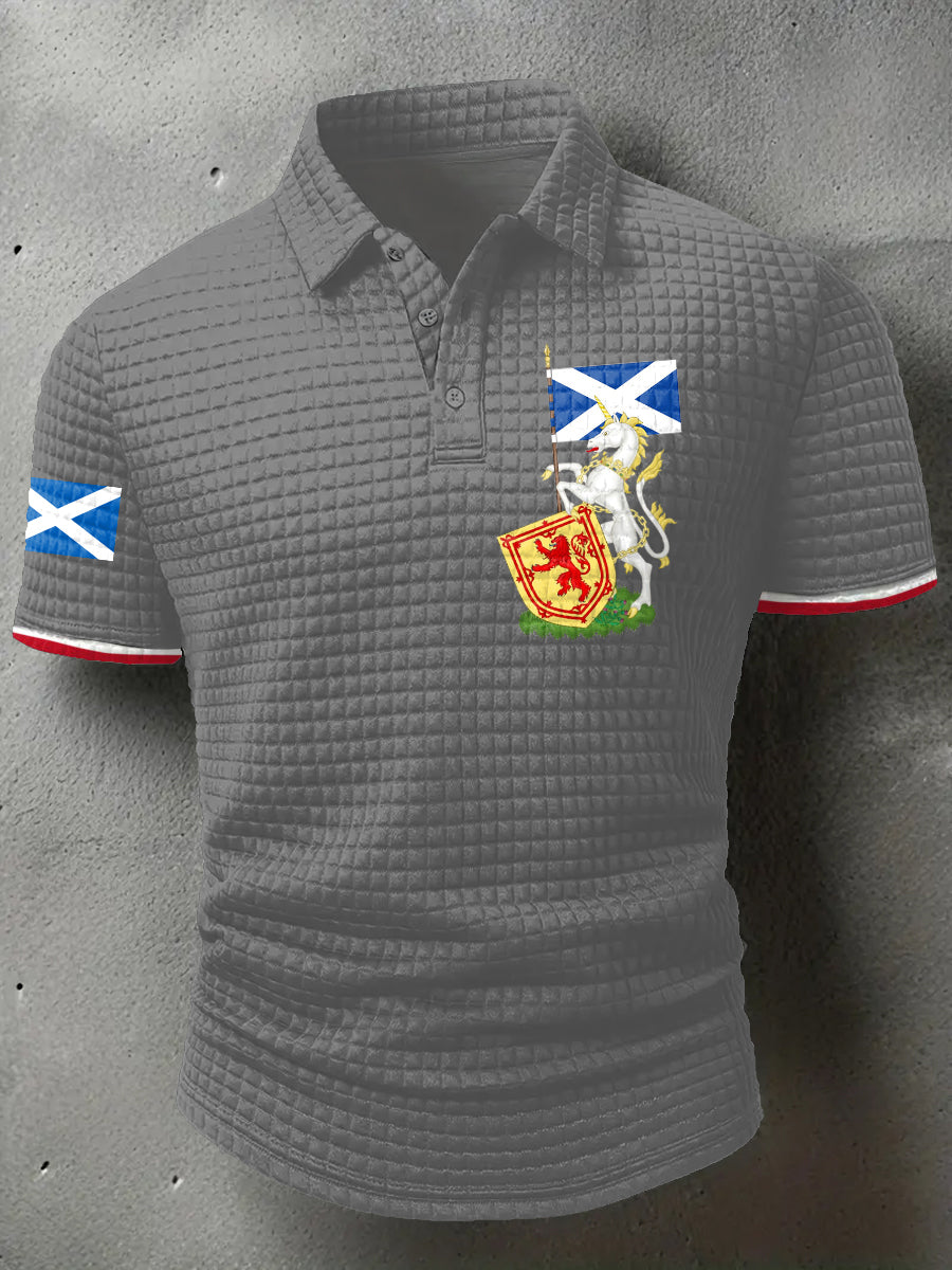 Men's Scottish Unicorn short sleeve shirt trupatriotic