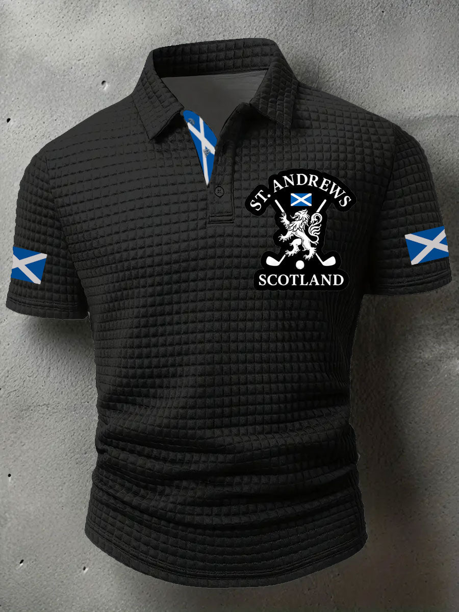 Men's Scotland United Kingdom short sleeve shirt trupatriotic
