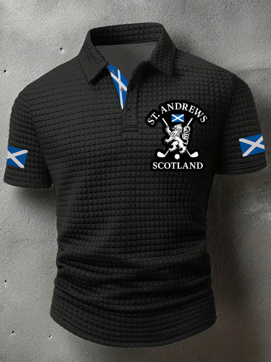 Men's Scotland United Kingdom short sleeve shirt trupatriotic
