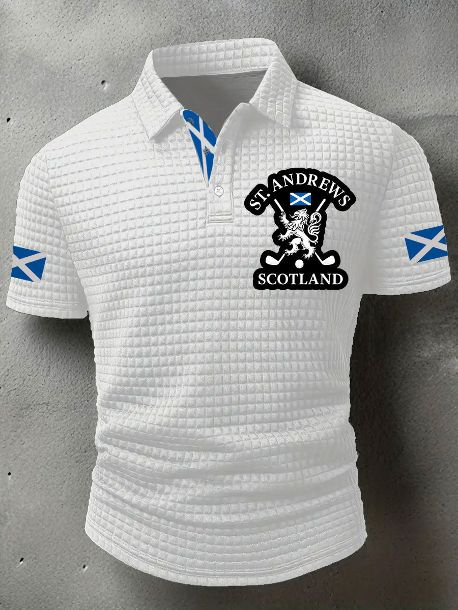 Men's Scotland United Kingdom short sleeve shirt trupatriotic