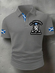Men's Scotland United Kingdom short sleeve shirt trupatriotic