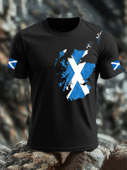 Men's UK Scotland short sleeves t-shirt trupatriotic
