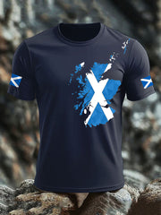 Men's UK Scotland short sleeves t-shirt trupatriotic