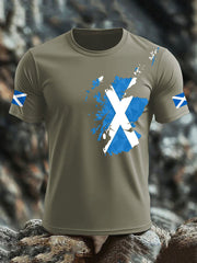 Men's UK Scotland short sleeves t-shirt trupatriotic