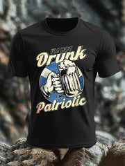 Men's Scottish Drinking T-shirt trupatriotic
