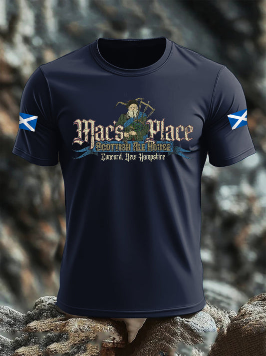 Men's Scottish Drinking T-shirt trupatriotic