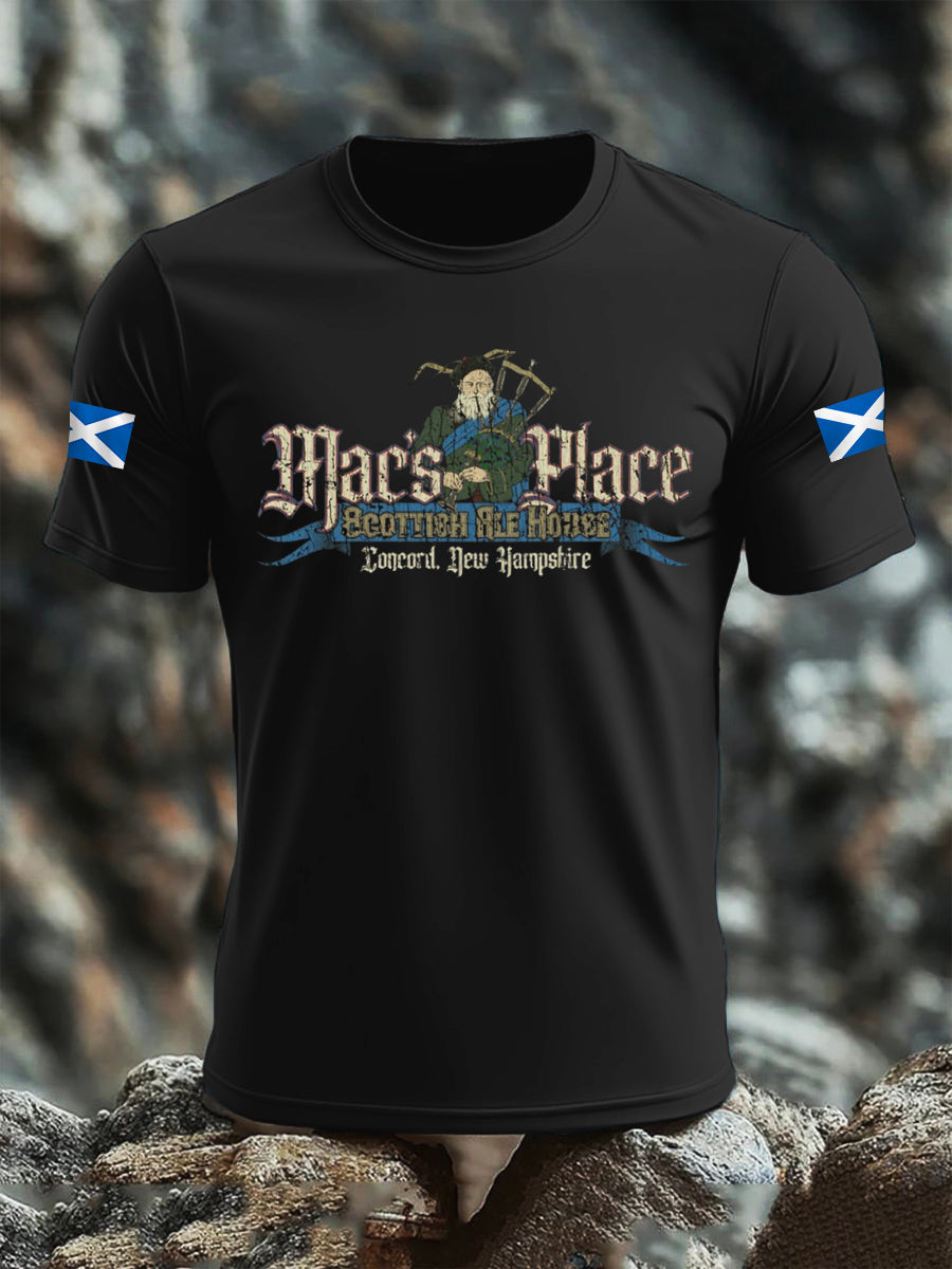 Men's Scottish Drinking T-shirt trupatriotic