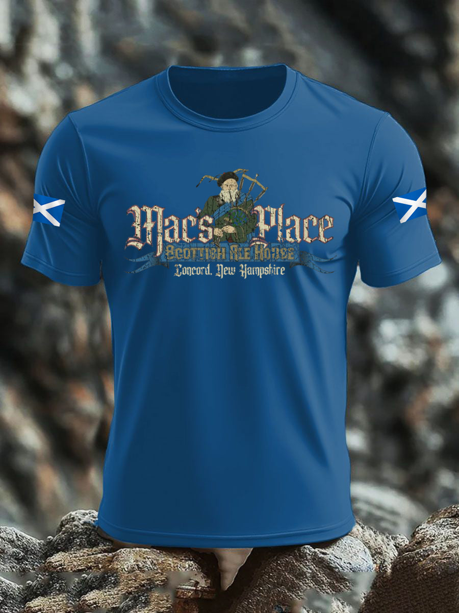 Men's Scottish Drinking T-shirt trupatriotic