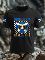 Men's Scottish Drinking T-shirt trupatriotic