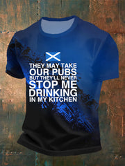 Men's Scottish Drinking Shirt trupatriotic