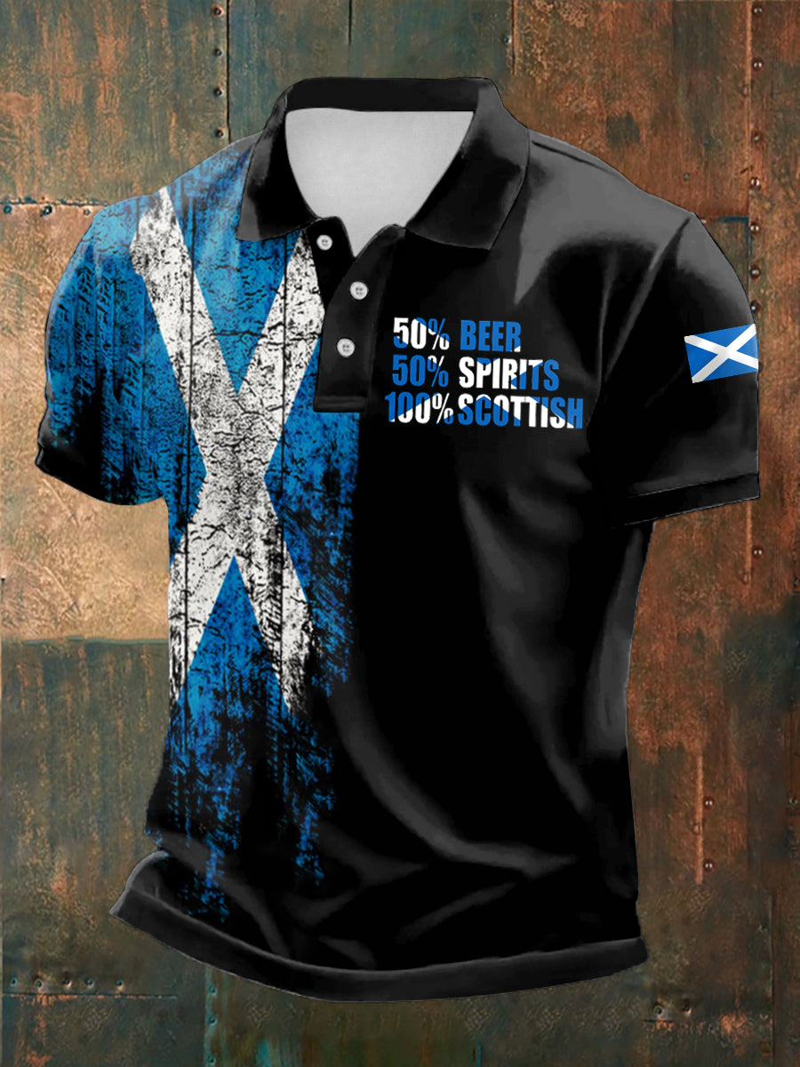 Men's Scottish Drinking Shirt trupatriotic