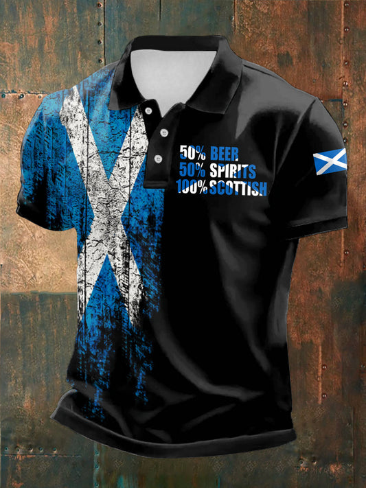 Men's Scottish Drinking Shirt trupatriotic