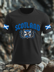 Men's Scottish Flag  Short Sleeve T-shirt trupatriotic