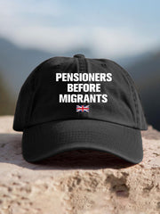 Unisex UK Flag Immigration Printed Hat trupatriotic