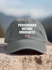 Unisex UK Flag Immigration Printed Hat trupatriotic