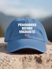 Unisex UK Flag Immigration Printed Hat trupatriotic