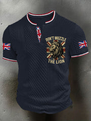 Men's UK Flag Printed Casual Tops trupatriotic