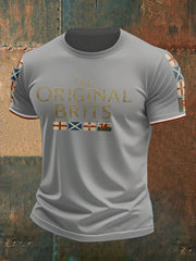 Men's The Original Brits Printed T-shirt trupatriotic