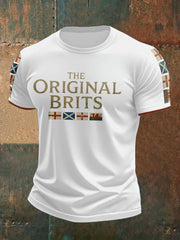 Men's The Original Brits Printed T-shirt trupatriotic