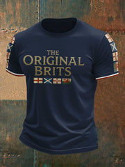 Men's The Original Brits Printed T-shirt trupatriotic