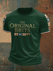 Men's The Original Brits Printed T-shirt trupatriotic